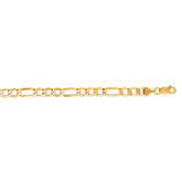 14K Gold 5.6Mm Lite Figaro Chain